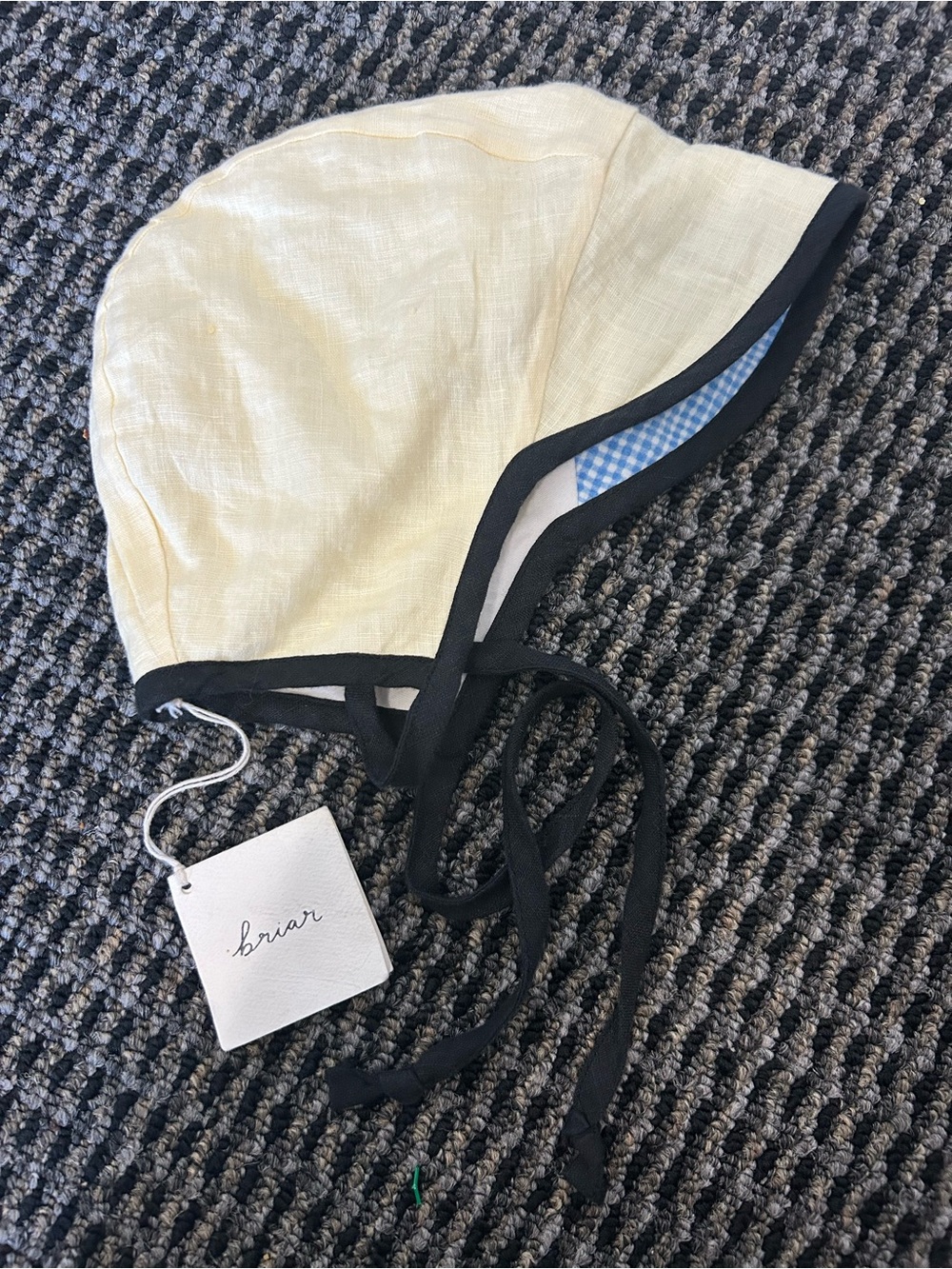 Briar Baby Henry Bonnet (small stain)